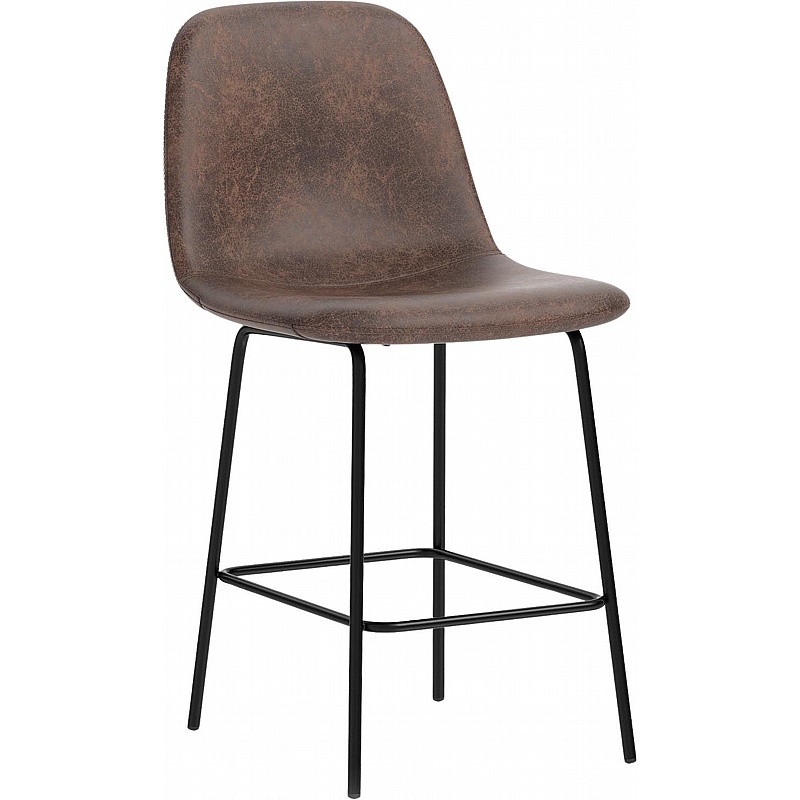 Charford Leather Breakout and Canteen Stools - Office Furniture