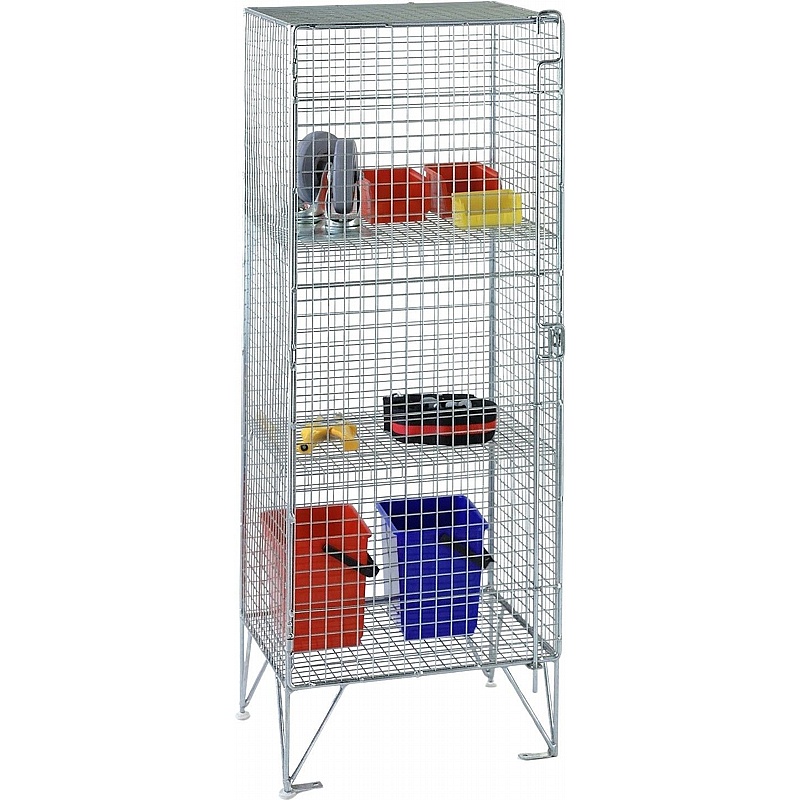 Ventra Premium Wire Mesh Single Door Cupboards - Lockers & Cloakroom