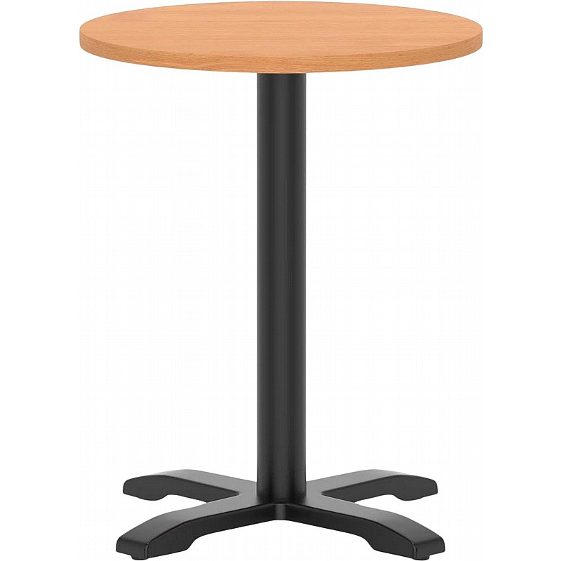 Italia Cross Base Round Meeting and Breakout Table - Office Furniture