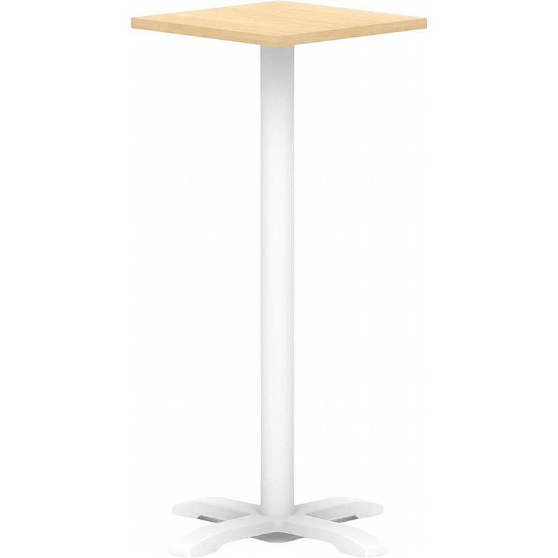 Italia Cross Base Tall Square Breakout and Canteen Table - Office Furniture