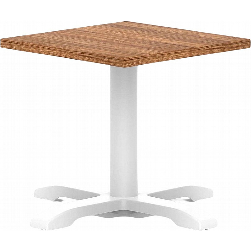 Italia Cross Base Square Coffee Table - Office Furniture