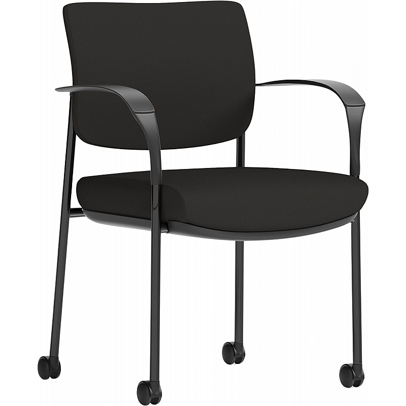 Brunswick Deluxe Fabric Mobile Conference Chair - Office Furniture