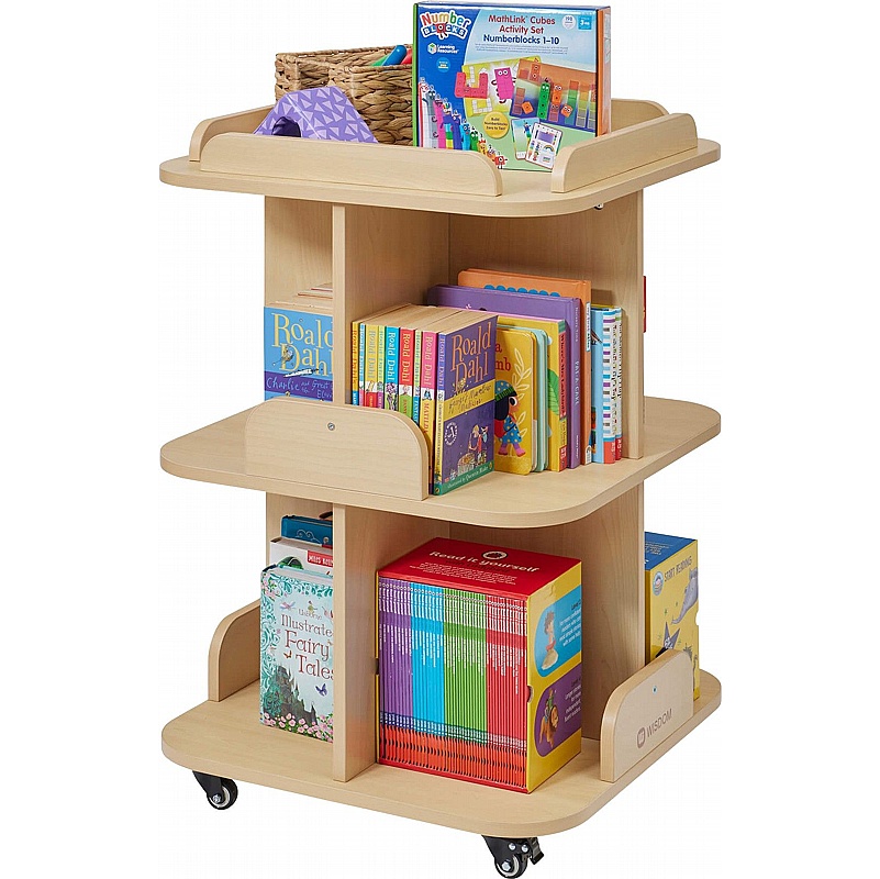Wisdom Nursery Mobile 4-Way Book Stand - Education