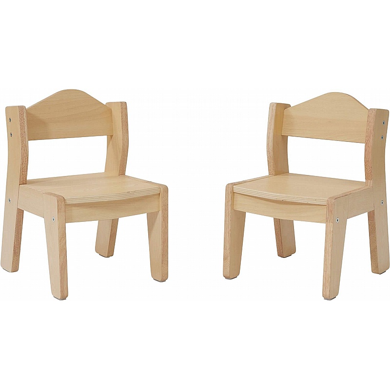 Little Venice Wooden Nursery Chairs - Pack of 2 - Education