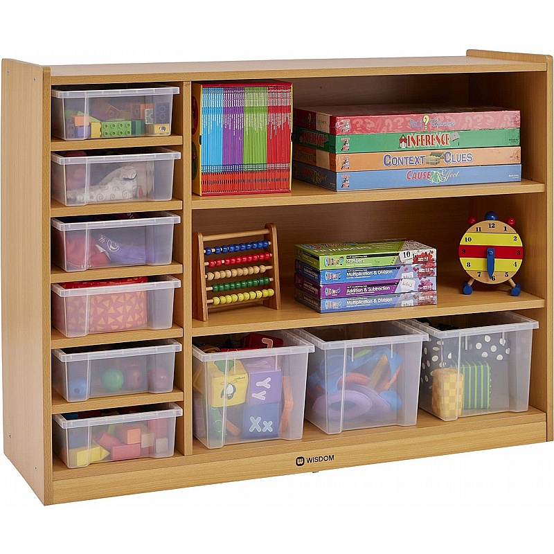 Milan 8 Compartment Nursery and Library Cabinets - Education