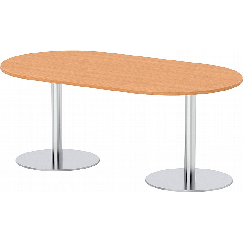 Italia D-End Breakout and Boardroom Tables - Office Furniture