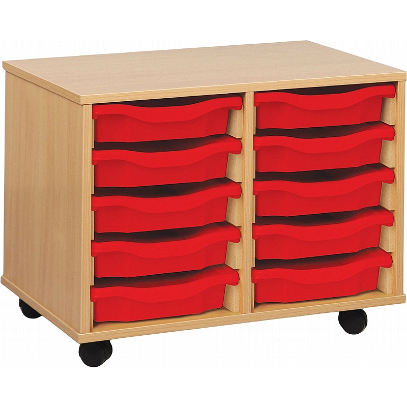 UltraBrite 10 Tray Shallow Storage - Education