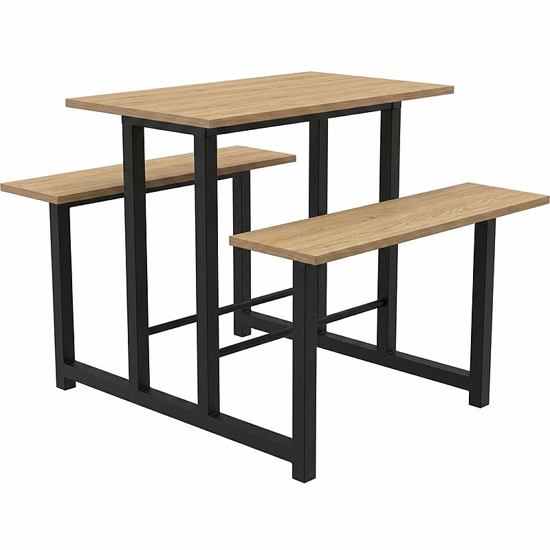 Loft Indoor Poseur Dining Benches - Office Furniture