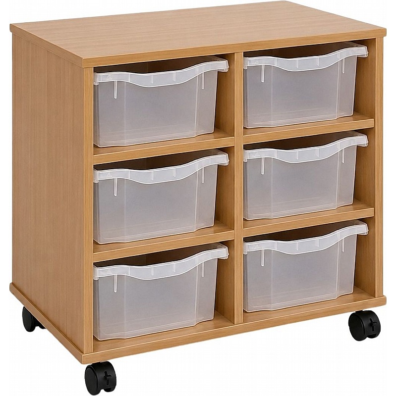 Classic 6 Deep Tray Storage - Education
