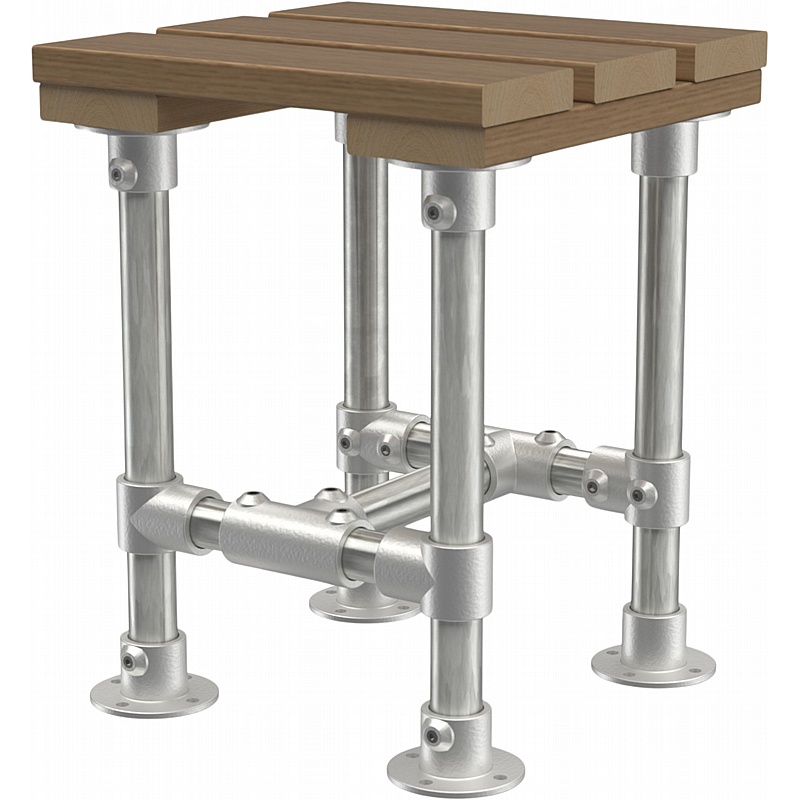 Scaffold Outdoor Low Dining Stools - Office Furniture