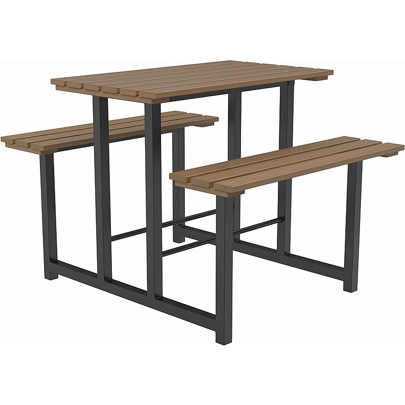 Loft Outdoor Poseur Dining Benches - Office Furniture