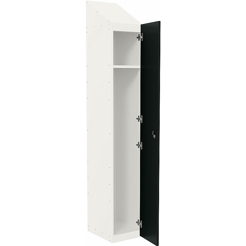 BuzzBox Probe MFC Antibacterial Sloping Top Lockers with Manual Combination Lock - Lockers & Cloakroom