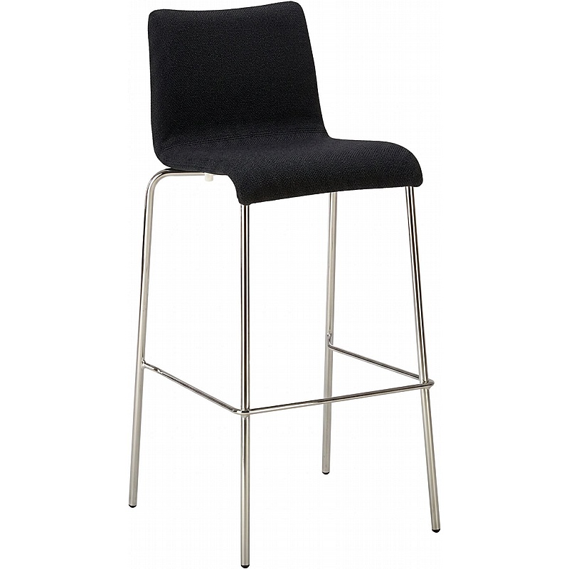 Andrea Upholstered Breakout and Canteen High Back Stools - Office Furniture