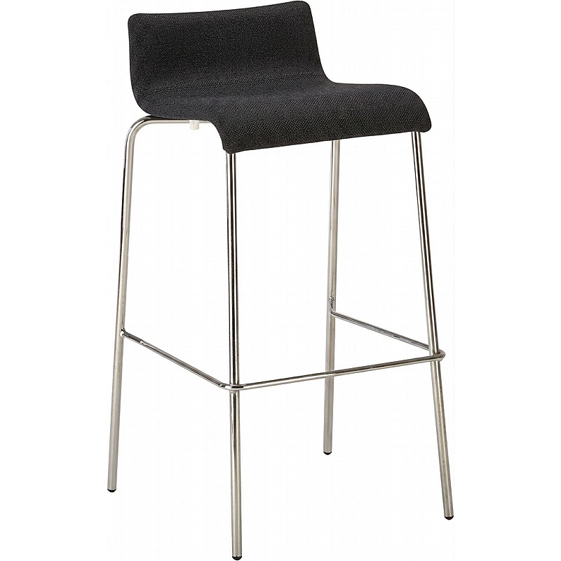 Andrea Upholstered Breakout and Canteen Low Back Stools - Office Furniture