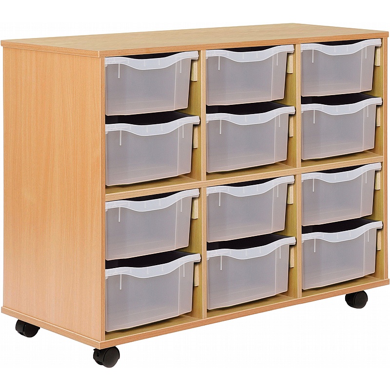 All Sorts Classic 12 Double Tray Storage - Education