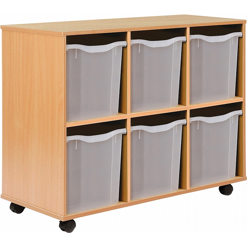All Sorts Classic 6 Quad Tray Storage - Education