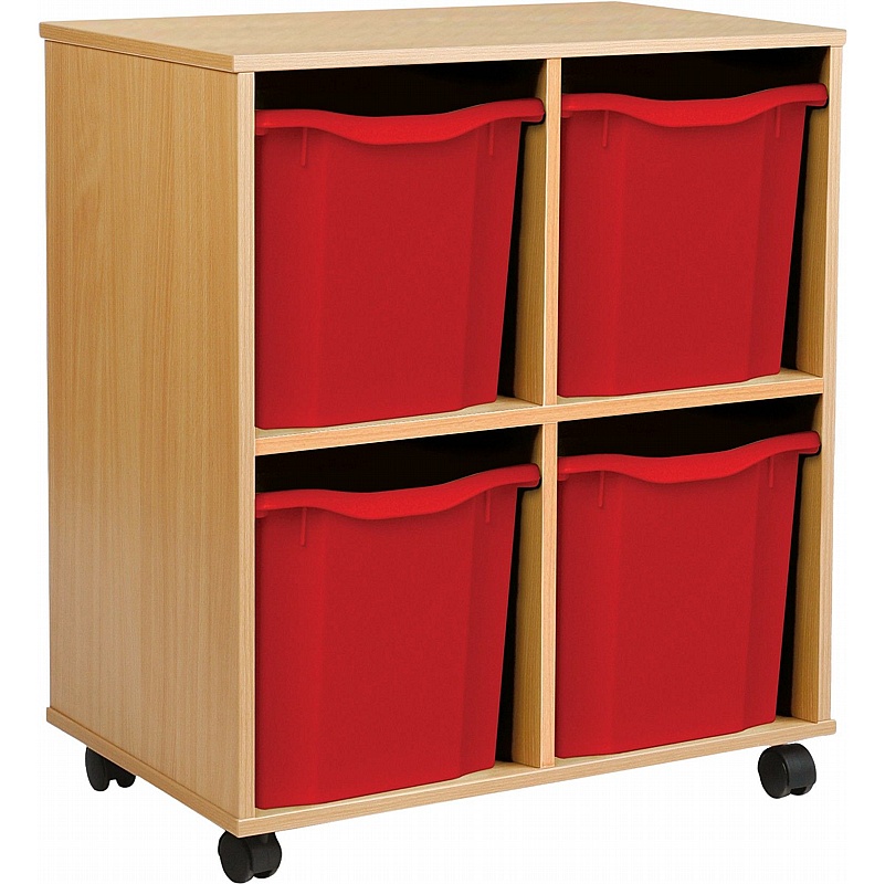 All Sorts UltraBrite 4 Quad Tray Storage - Education