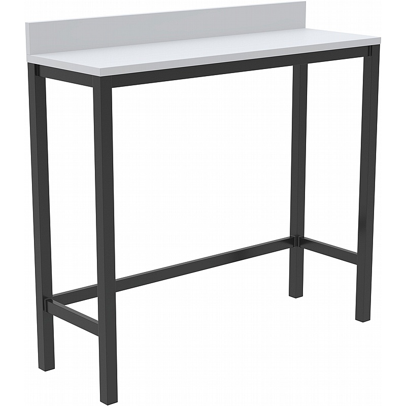 Perch Tall Breakfast Bar with Upstand - Office Furniture