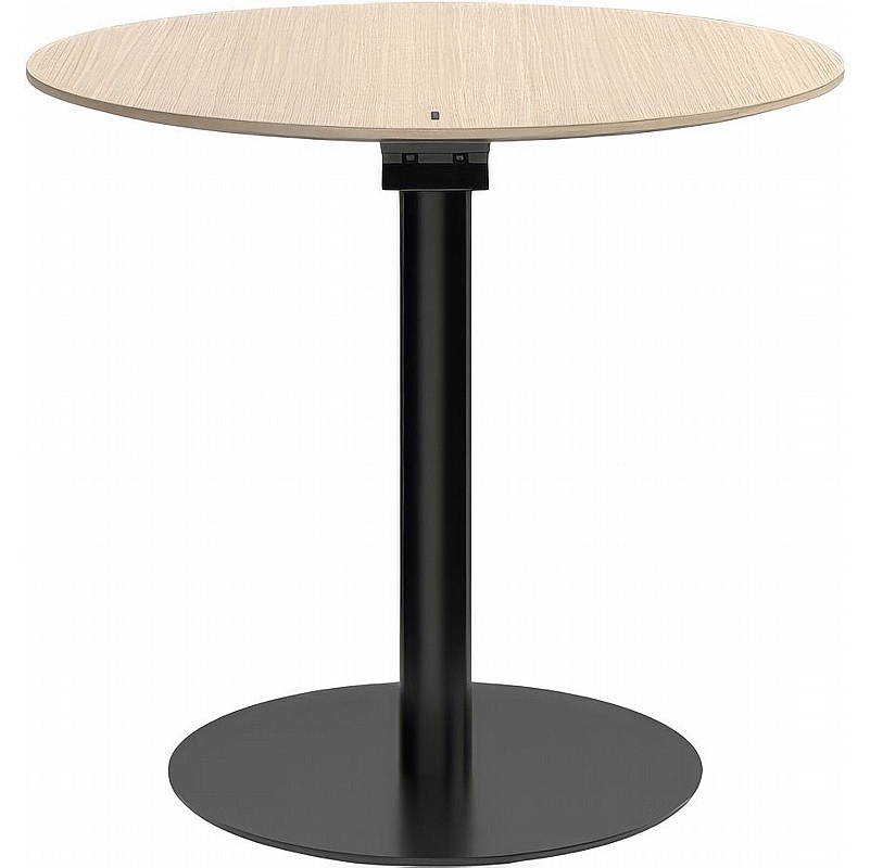 Humanscale Float Gather Round Veneer Breakout and Meeting Table - Office Furniture