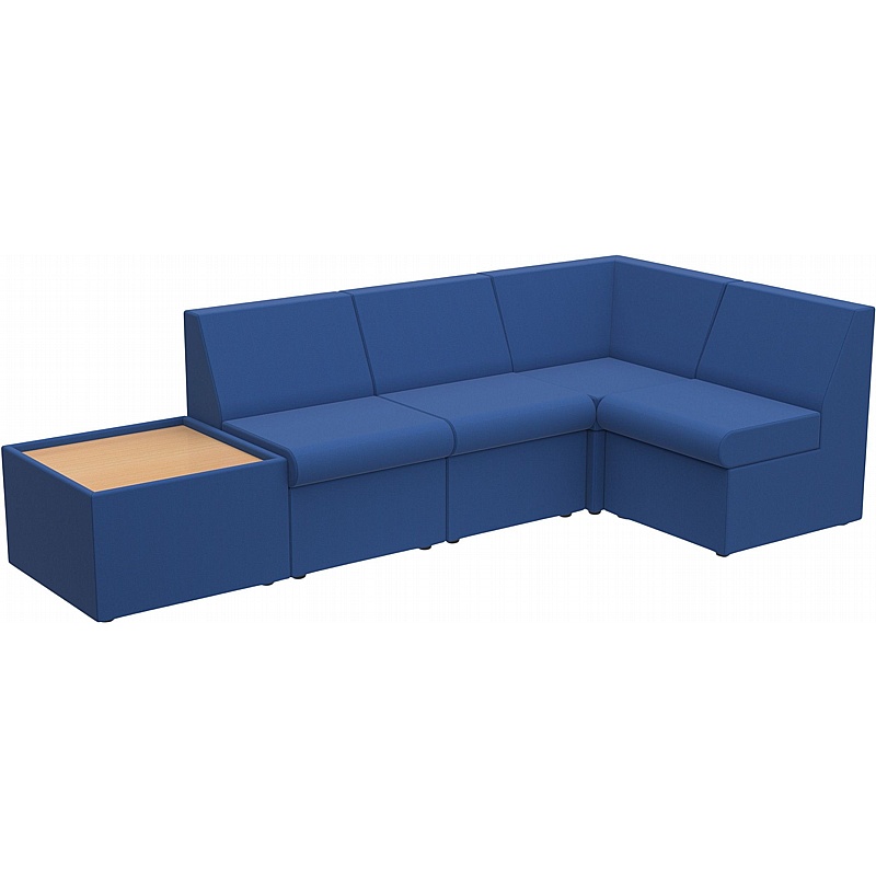 Caddy 4 Person Corner Reception Seating Bundle - Office Furniture