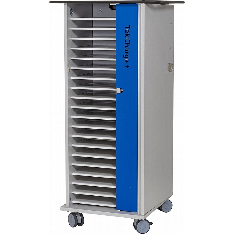 TekCharge 20 Device Tablet USB-C Charging and Storage Trolley - Education