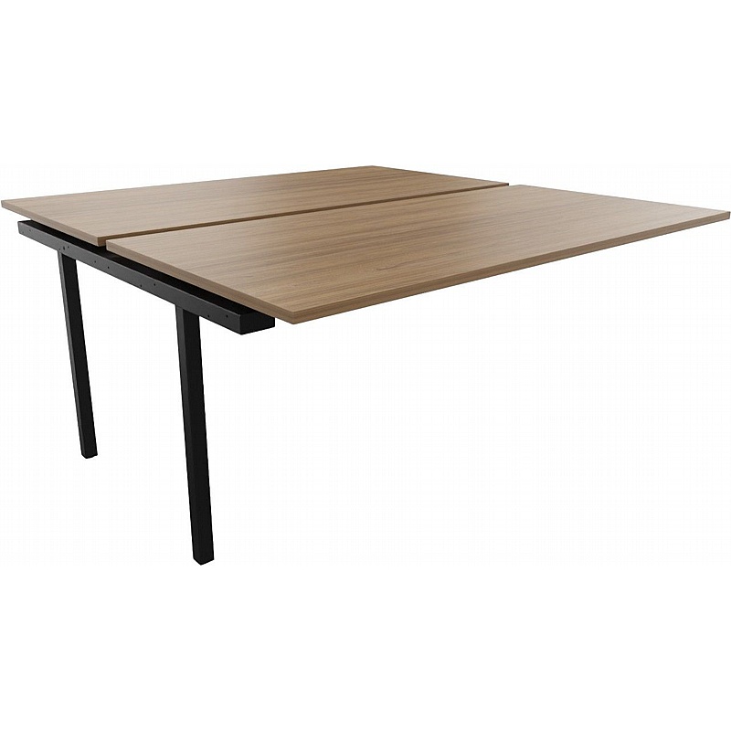 Atrex Rectangular Back to Back Bench Extension Desks - Office Furniture