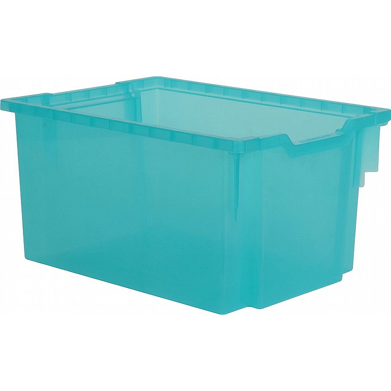 Gratnells Anti-Microbial Extra Deep Storage Trays - Pack of 6 - Education
