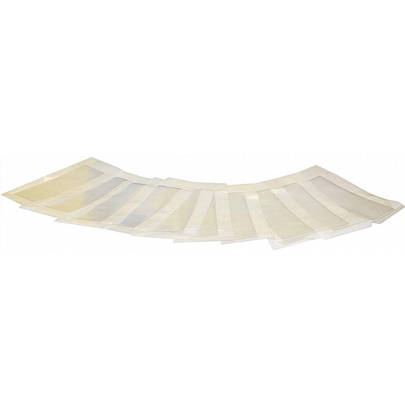 Gratnells Label Holders for Shallow Trays - Pack of 100 - Education