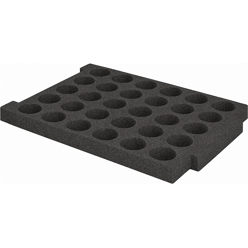 Gratnells Deep 30 45mm Bottles 30mm Foam Insert - Education