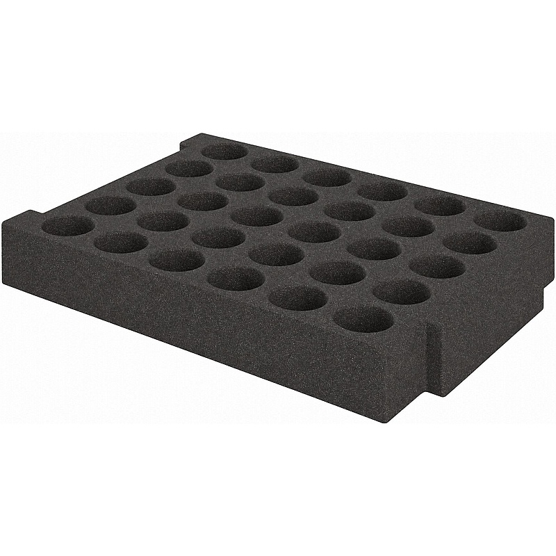 Gratnells Deep 30 48mm Bottles 50mm Foam Insert - Education
