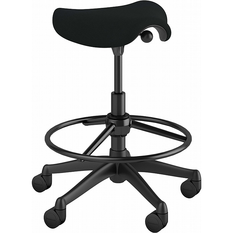 Humanscale Freedom Fabric Pony Draughtsman Stool - Office Furniture