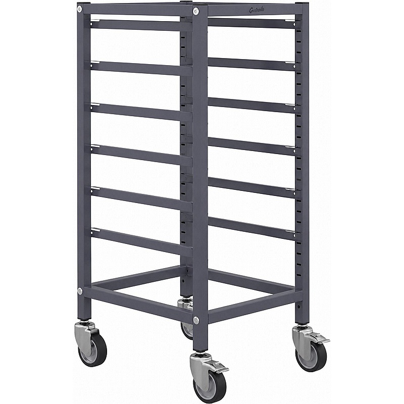 Gratnells Science Single Column Mobile Tray Storage Frame - Education