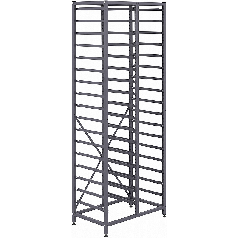 Gratnells Science Double Column Tall Tray Storage Frame - Education