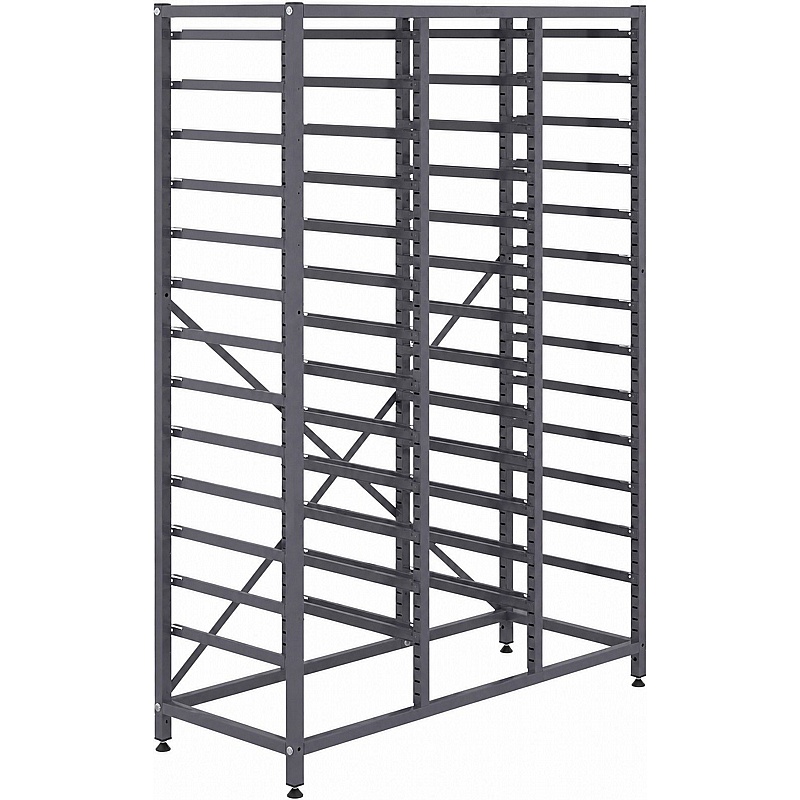 Gratnells Science Triple Column Mid Tray Storage Frame - Education