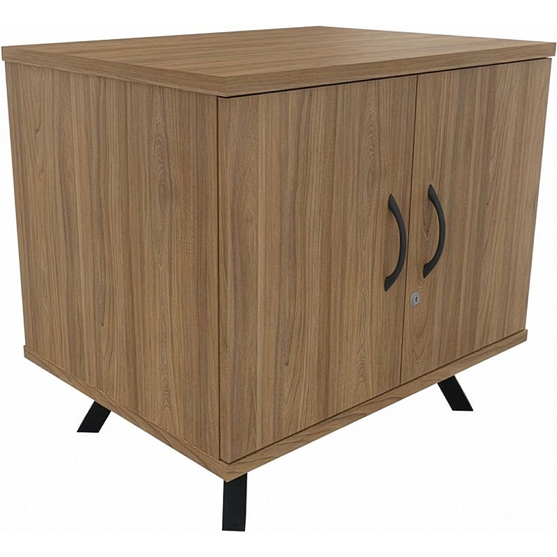 United Executive 2 Door Credenza Storage Unit - Office Furniture