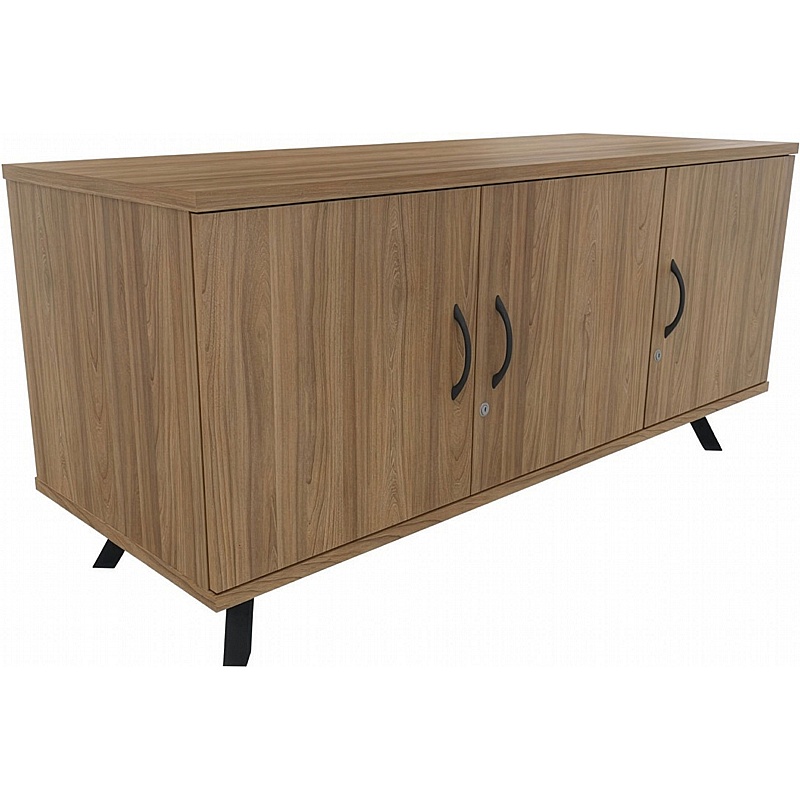 United Executive 3 Door Credenza Storage Unit - Office Furniture