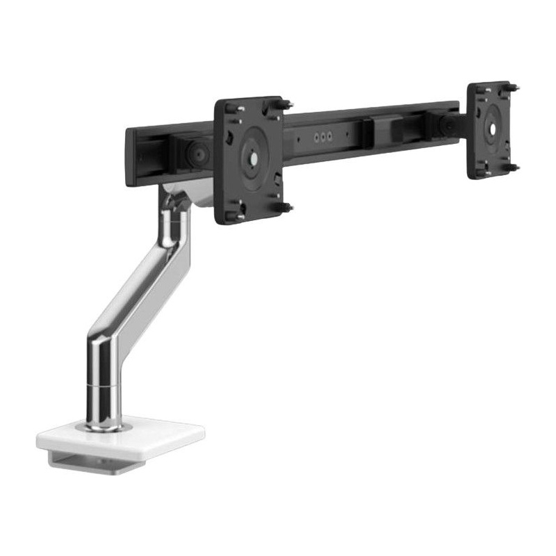 Humanscale M8 Pro Dual Screen Dynamic Monitor Arm with Sliding Clamp - Office Furniture
