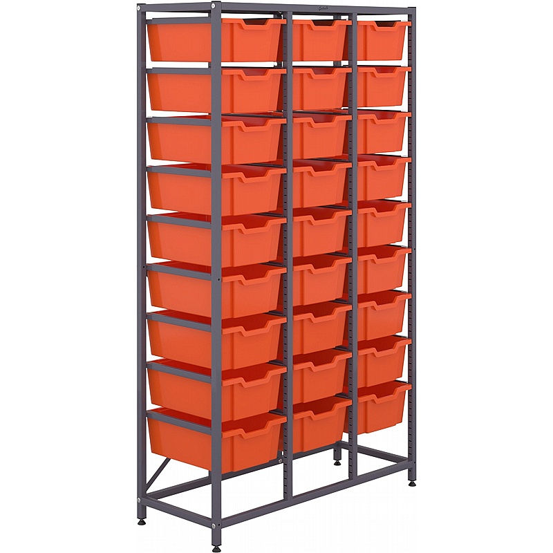 Gratnells Science Triple Column 27 Deep Tray Storage - Education