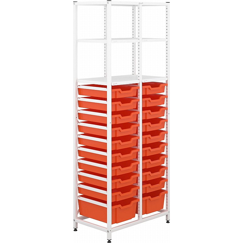 Gratnells Science Double Column Combination Tray Storage - Education