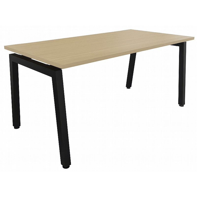 Gianni A-Frame Rectangular Starter Sliding Top Bench Desks - Office Furniture