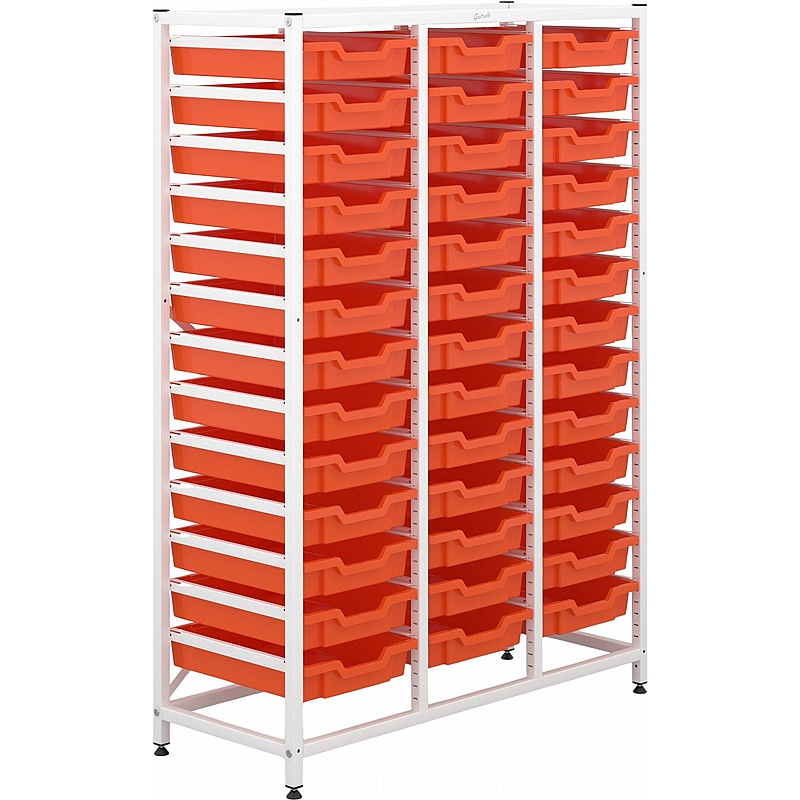 Gratnells Science Mid Triple Column 39 Shallow Tray Storage - Education