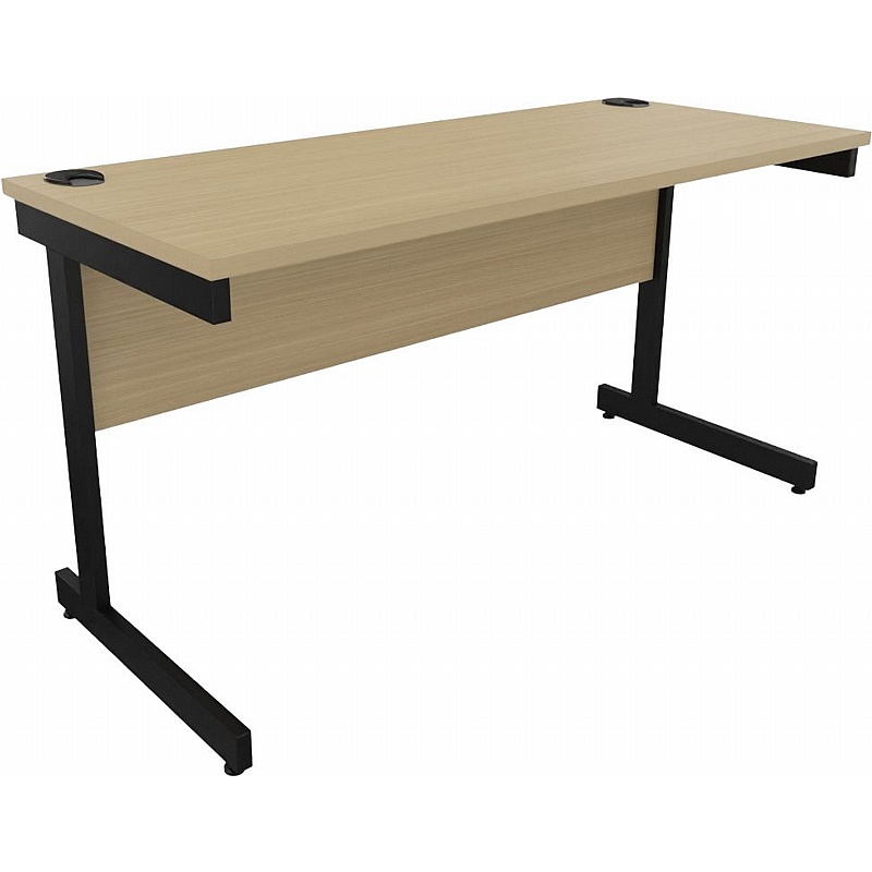 Solo Compact Rectangular Office Desks - Office Furniture