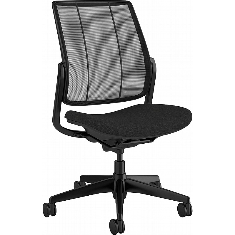 Humanscale Diffrient Smart Ocean Mesh and Fabric Task Chair - Office Furniture