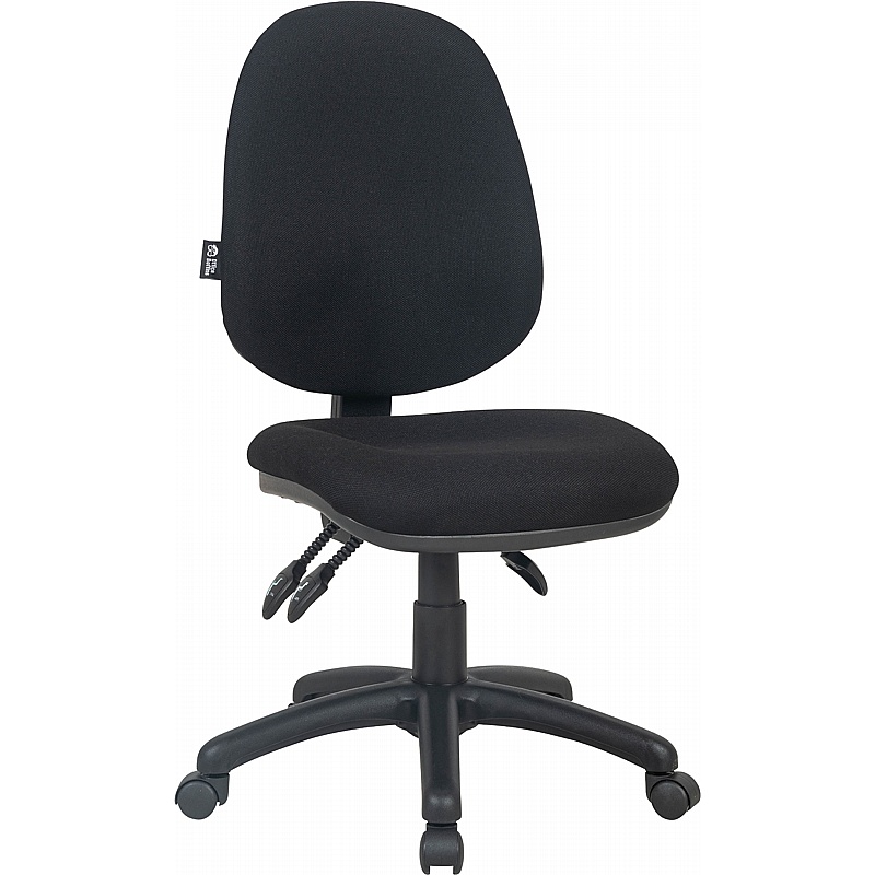 Ergo Deluxe 24 Hour 3-Lever Operator Chairs - Office Furniture
