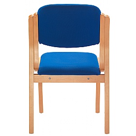Renoir Wooden Framed Stacking Visitor Chairs