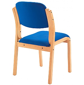 Renoir Wooden Framed Stacking Visitor Chairs