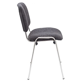 Club Chrome Stacking Conference Chairs