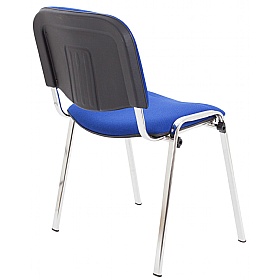 Club Chrome Stacking Conference Chairs