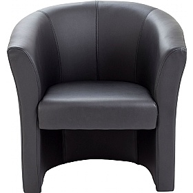 Pacific Faux Leather Tub Chair