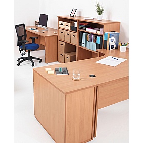Ventura Ergonomic Radial Office Desks